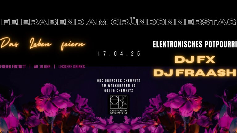 FeierAbend mit DJ FX & DJ Fraash
