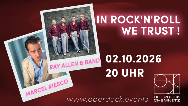 Ray Allen & Friends – Rock’n’Roll Konzert